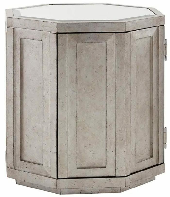 Rochelle Octagonal Storage Table Accent Tables