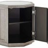 Rochelle Octagonal Storage Table Accent Tables