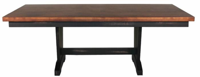 Salt Creek 84″ Trestle Dining Table Dining & Kitchen