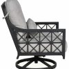 Saxton High-Back Rocking Lounge Chair Lounge Chairs