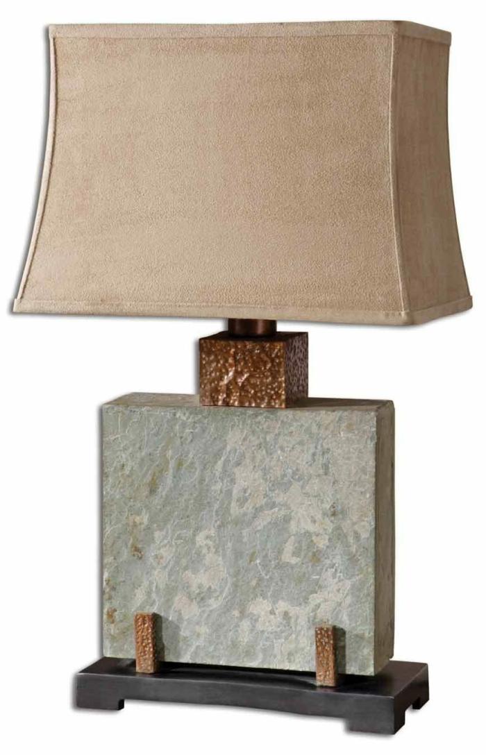 Slate Square Table Lamp Accents & Decor