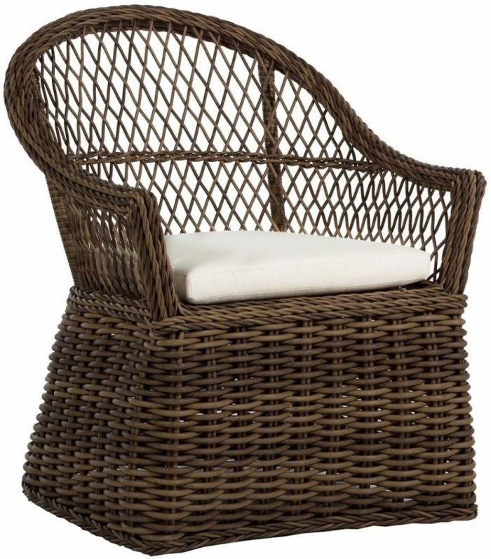 Soho Woven Arm Chair – Raffia Dining Chairs