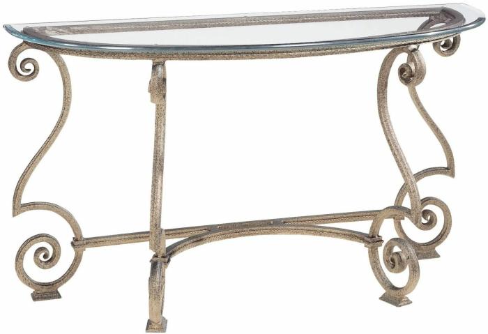 Solano Console Table Glass Top And Base Accent Tables