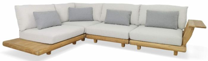 Sorrento 4-Piece Sectional Set Outdoor