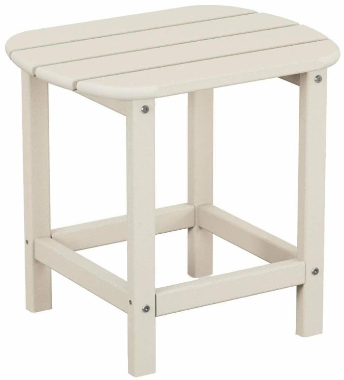 South Beach 18″ End Table – Sand Accent Tables