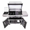 Stainless Steel 670 4-Burner Propane Gas Grill Gas Grills