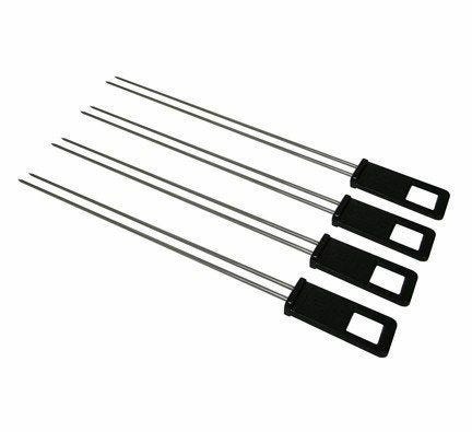 Stainless Steel Dual Skewers Grill Accessories