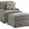 Stowe Slipcover Ottoman Furniture