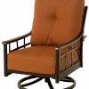 Stratford Estate Club Swivel Rocker – Terra Mist Lounge Chairs