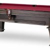 Talbot 8′ Pool Table With Storage Drawer Cocoa Pool & Billiards Tables