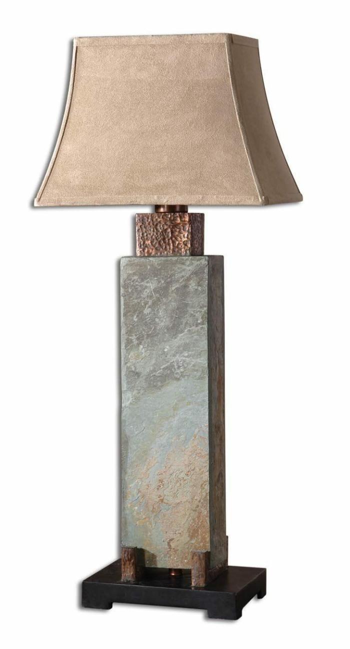 Tall Slate Table Lamp Accents & Decor