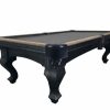 Teton 8′ Pool Table Black Tumbleweed Pool & Billiards Tables