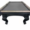 Teton 8′ Pool Table Black Tumbleweed Pool & Billiards Tables