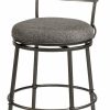 Towne Counter Stool – Charcoal Gray Bar Stools