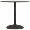 Tuscany 30″ Round Pedestal Table – Desert Bronze Dining & Chat Tables