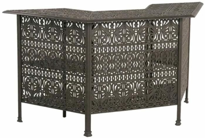 Tuscany 82″ Party Bar – Desert Bronze Bars & Bar Stools