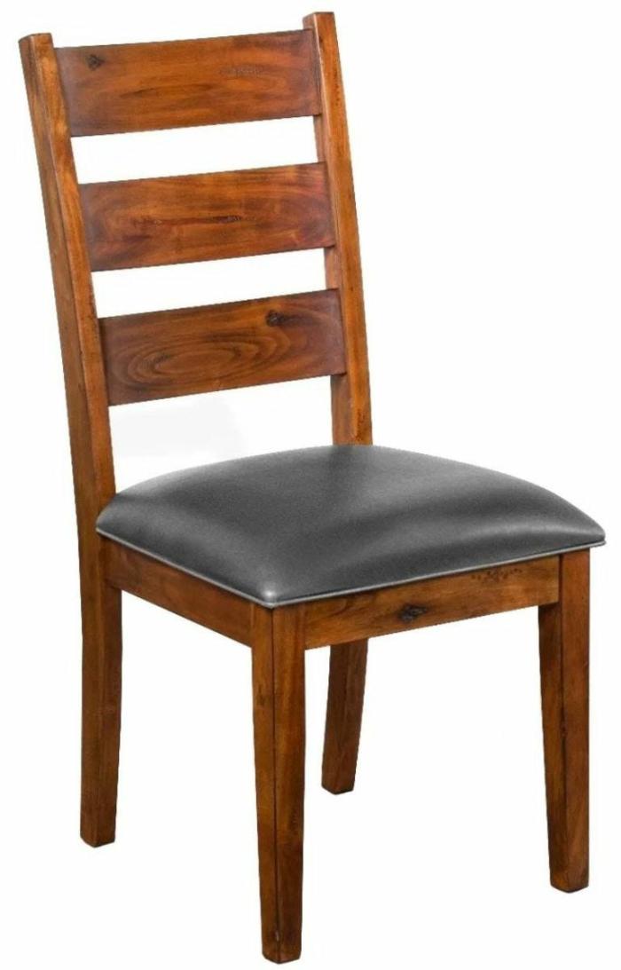 Tuscany Collection Upholstered Ladder Back Side Chair Dining & Kitchen