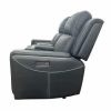 Urban Loft Power Reclining Sofa – Black Furniture