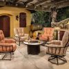 Urban Monterra 5-Piece Fire Pit Chat Set Chat & Pub Sets