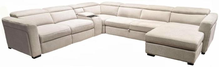 Verona Motion Sectional With Media Package Furniture