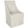 Warwick Upholstered Rolling Chair Dining & Kitchen