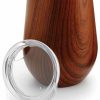 Wood Grain 12 Ounce Wine Tumblers – Set Of 2 Bars & Barstools