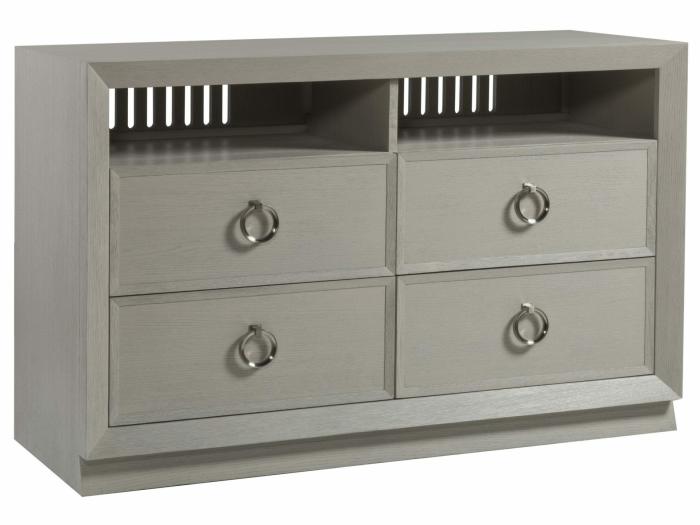 Zeitgeist White Media Console Furniture