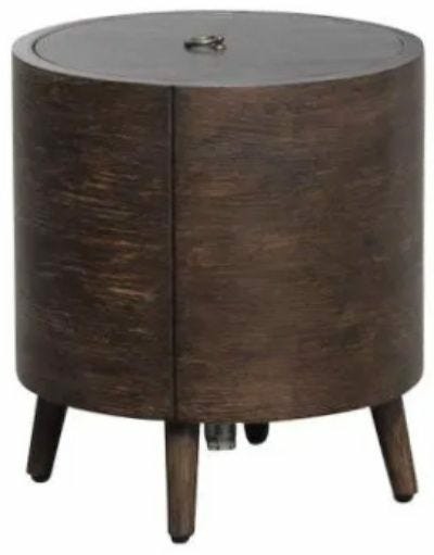 Zoe Round Ice Bucket Table Accent Tables