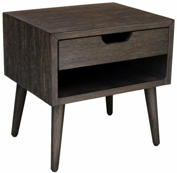 Zoe Square End Table With Drawer Accent Tables