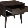 Zoe Square End Table With Drawer Accent Tables