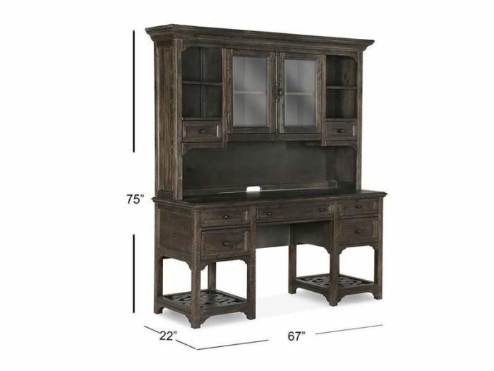 Bellamy Collection Credenza Desk & Hutch Furniture