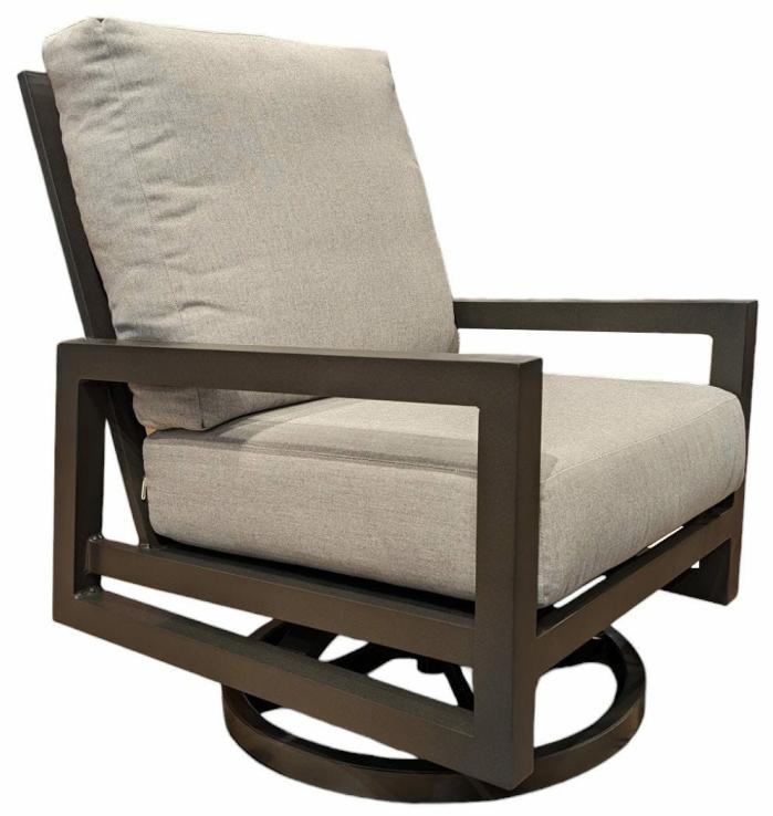 Bogatell Carbon Swivel Rocker Lounge Chairs