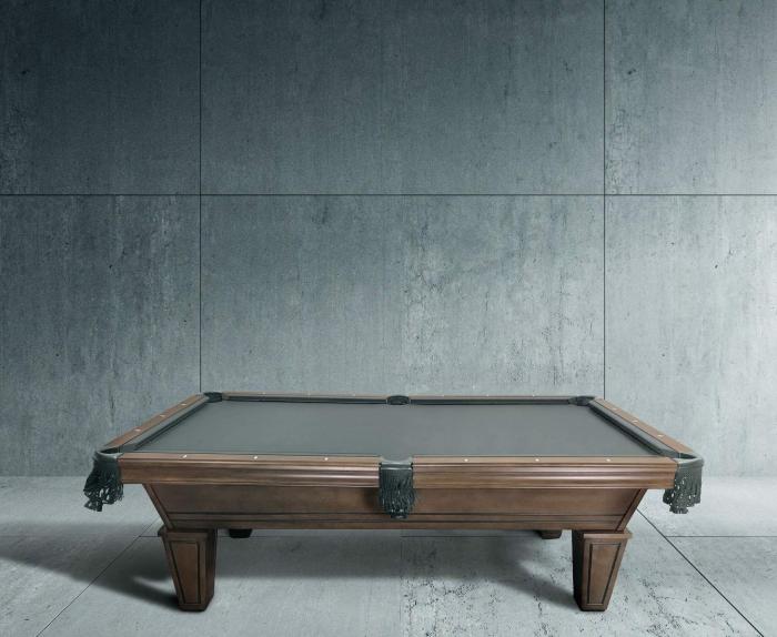 Carrigan 8′ Navajo Pool Table With Tapered Leg Pool & Billiards Tables