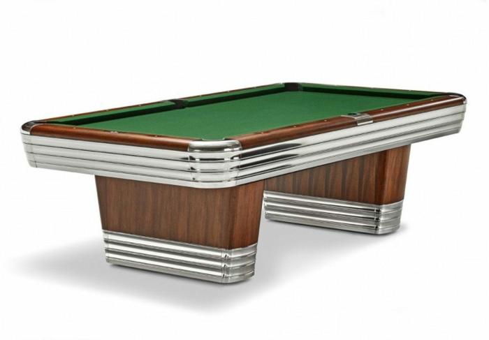 Centennial Drop Pocket 8′ Pool Table Rosewood Pool & Billiards Tables