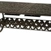 Chateau Rectangular Extendable Table – Desert Bronze Dining & Chat Tables