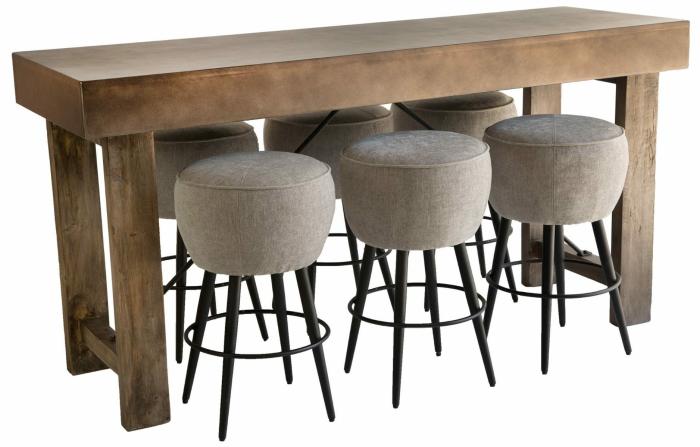 Francis 72″ Counter Height Dining Table Bars & Barstools