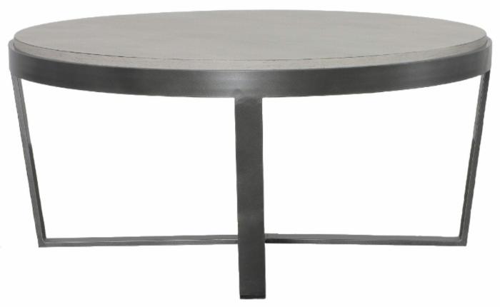 Jamestown 39″ Round Concrete Chat Table Accent Tables