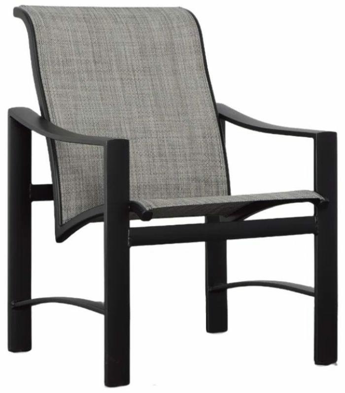 Kenzo Low-Back Sling Dining Chair Dining Chairs