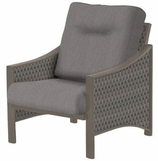 Kenzo Woven Lounge Chair – Graphite Grey Lounge Chairs