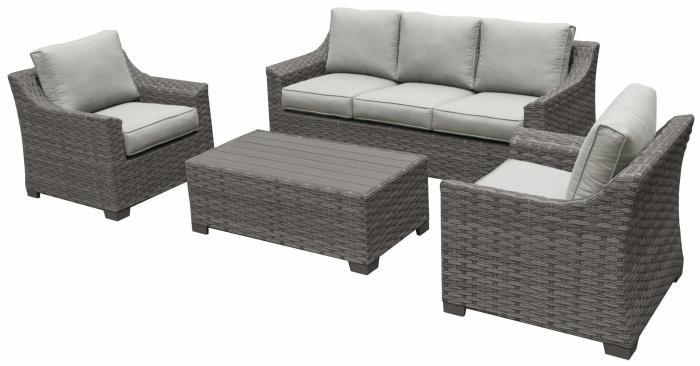 Lincoln 4-Piece Seating Set Outdoor