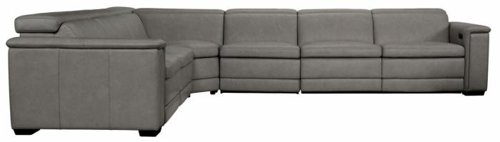 Lioni 6 Piece Sectional – Grey Furniture