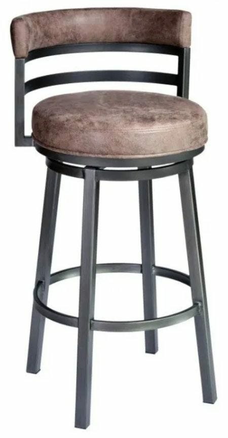 Milan Counter Height Bar Stool – Mineral Bandero Tobacco Bar Stools