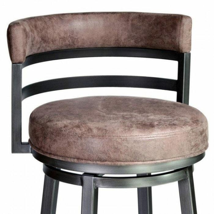 Milan Counter Height Bar Stool – Mineral Bandero Tobacco Bar Stools