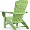 Nautical Curveback Adirondack Chair – Lime Adirondack Chairs