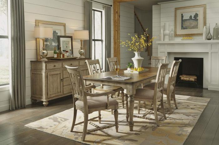 Plymouth 7-Piece Rectangular Dining Set Dining & Kitchen