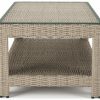 Savannah Rectangular Coffee Table With Shelf Accent Tables