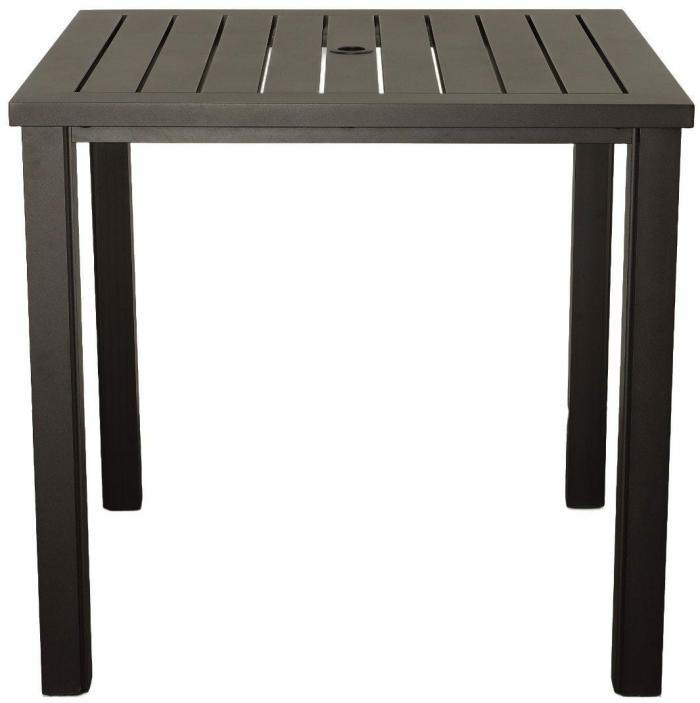 Sherwood 44″ Square Bar Table – Terra Mist Dining & Chat Tables